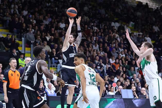 BASKET - Euroleague - Virtus Bologna vs Zalgiris Kaunas 01 Luca VILDOZA Virtus Match BASKETBALL - EUROLEAGUE Virtus Bologna vs Zalgiris Kaunas 06-01-2026 12 Maodo Lo Zalgiris Kaunas Match BASKETBALL - EUROLEAGUE Virtus Bologna vs Zalgiris Kaunas 06-01-2026 10 Azuolas Tubelis Zalgiris Kaunas Match BASKETBALL - EUROLEAGUE Virtus Bologna vs Zalgiris Kaunas 06-01-2026 during Virtus Bologna vs Zalgiris Kaunas, Basketball Euroleague match in Bologna, Italy, January 06 2026 Bologna Italy  Copyright: xIPAxSport ABACAx