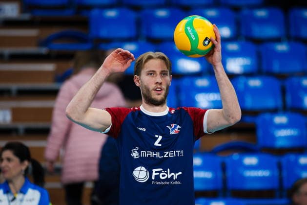 Volleyball, CL, Asseco Resovia Rzeszow - SVG Lüneburg 2026.01.06 Rzeszow Siatkowka, Liga Mistrzow CEV 2026 Asseco Resovia Rzeszow - SVG Luneburg N z Daniel Gruvaeus Foto Marta Badowska PressFocus 2026.01.06 Rzeszow Volleyball, CEV Champions League Volley 2026 Daniel Gruvaeus Credit: Marta Badowska PressFocus NEWSPIX.PL --- newspix.pl 
