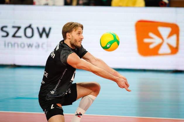 Volleyball, CL, Asseco Resovia Rzeszow - SVG Lüneburg 2026.01.06 Rzeszow Siatkowka, Liga Mistrzow CEV 2026 Asseco Resovia Rzeszow - SVG Luneburg N z Daniel Gruvaeus Foto Marta Badowska PressFocus 2026.01.06 Rzeszow Volleyball, CEV Champions League Volley 2026 Daniel Gruvaeus Credit: Marta Badowska PressFocus NEWSPIX.PL --- newspix.pl 