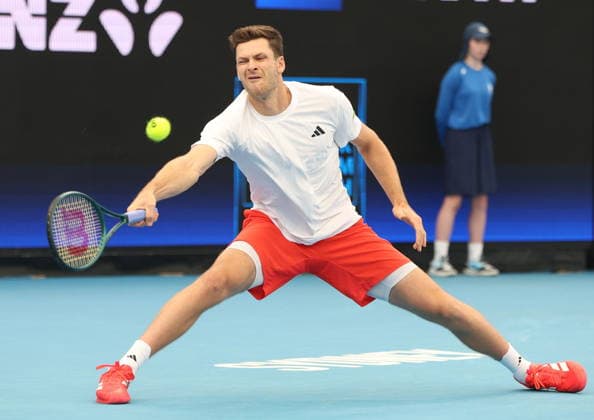 TENIS UNITED CUP SYDNEY 2026 07012026 N Z HUBERT HURKACZ W TRAKCIE MECZU Z TALLON GRIEKSPOOR PODCZAS RYWALIZACJI W GRUPIE F W TURNIEJU UNITED CUP W SYDNEY MARCIN CHOLEWINSKI NEWSPIX.PL TENIS UNITED CUP SYDNEY 2026 07012026 HUBERT HURKACZ DURING THE MATCH AGAINST TALLON GRIEKSPOOR IN COMPETITION GROUP F IN THE UNITED CUP IN SYDNEY NEWSPIX.PL --- newspix.pl POLAND OUT! 