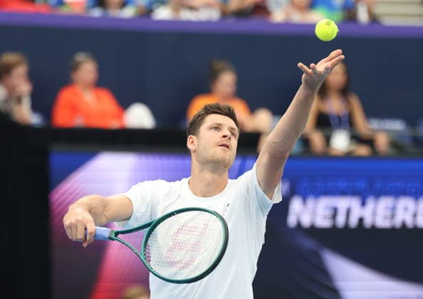 TENIS UNITED CUP SYDNEY 2026 07012026 N Z HUBERT HURKACZ W TRAKCIE MECZU Z TALLON GRIEKSPOOR PODCZAS RYWALIZACJI W GRUPIE F W TURNIEJU UNITED CUP W SYDNEY MARCIN CHOLEWINSKI NEWSPIX.PL TENIS UNITED CUP SYDNEY 2026 07012026 HUBERT HURKACZ DURING THE MATCH AGAINST TALLON GRIEKSPOOR IN COMPETITION GROUP F IN THE UNITED CUP IN SYDNEY NEWSPIX.PL --- newspix.pl POLAND OUT! 