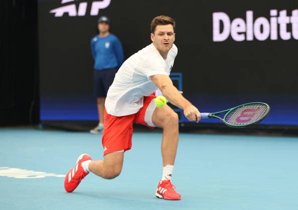 TENIS UNITED CUP SYDNEY 2026 07012026 N Z HUBERT HURKACZ W TRAKCIE MECZU Z TALLON GRIEKSPOOR PODCZAS RYWALIZACJI W GRUPIE F W TURNIEJU UNITED CUP W SYDNEY MARCIN CHOLEWINSKI NEWSPIX.PL TENIS UNITED CUP SYDNEY 2026 07012026 HUBERT HURKACZ DURING THE MATCH AGAINST TALLON GRIEKSPOOR IN COMPETITION GROUP F IN THE UNITED CUP IN SYDNEY NEWSPIX.PL --- newspix.pl POLAND OUT! 