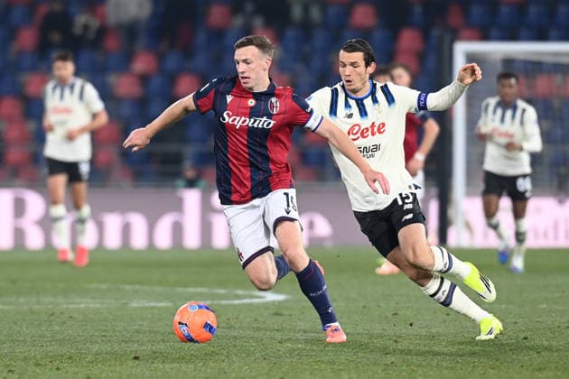 Lewis Ferguson (Bologna Fc) in action during Bologna FC vs Atalanta BC, Italian soccer Serie A match in Bologna, Italy, January 07 2026  Copyright: xGianlucaxRicci IPAxSportx xipa-agency.netx xx IPA_69788920 IPA_Agency_IPA69788920