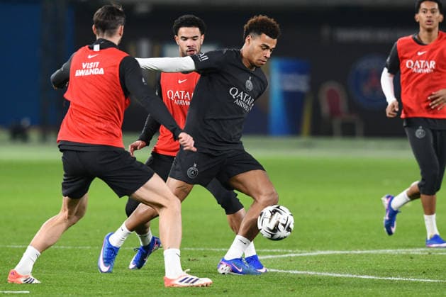 Football, France, Supercup, Paris St. Germain, Training