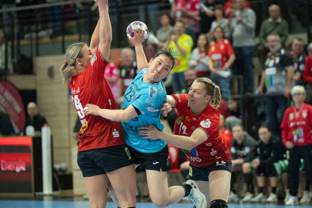 Handball, Women, HBF, SV Union Halle-Neustadt - Thüringer HC