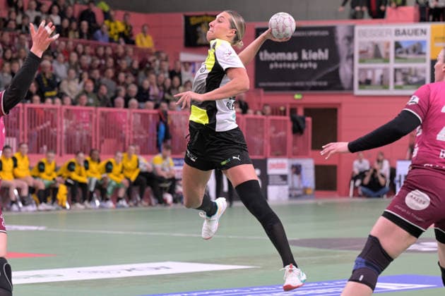 Dana Bleckmann BVB Borussia Dortmund Handball, 66 TusSies Metzingen vs BVB Borussia Dortmund Handball, Handball, Alsco HBF, 12 League Matchday, Season 2025 2026, 07 01 2026 TusSies Metzingen vs BVB Borussia Dortmund Handball, Handball, Alsco HBF, 12 League Matchday, Season 2025 2026, 07 01 2026 Tuebingen Copyright: xEibner-Pressefoto TobiasxBaurx EP_TBR