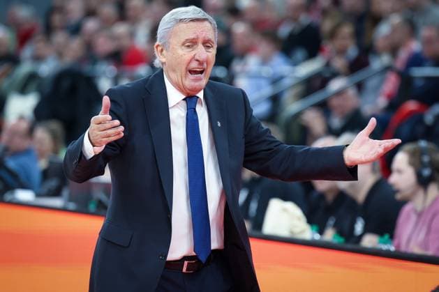 Disappointment, frustration, annoyance for head coach Svetislav Pesic FC Bayern Muenchen Basketball , FC Bayern Muenchen Basketball vs Kosner Baskonia Vitoria Gasteiz, Basketball, Men, Turkish Airlines EuroLeague, Regular season, Season 2025 2026, 07 01 2026 Muenchen Bayern Germany Copyright: xkolbert-press MartinxAgüerax