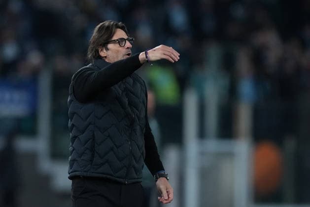 Fiorentina™s head coach Paolo Vanoli during the Serie A EniLive soccer match between Lazio and Fiorentina at the Rome s Olympic stadium, Italy - Wednesday January 7, 2026 - Soccer ( Photo by Alfredo Falcone LaPresse )  Copyright: xAlfredoxFalcone LaPressex