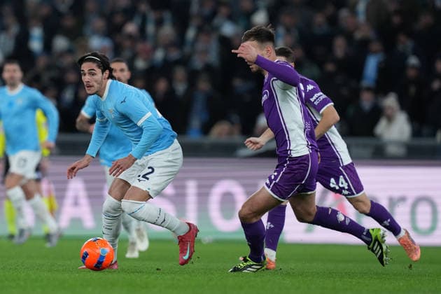 Lazio™s Matteo Cancellieri during the Serie A EniLive soccer match between Lazio and Fiorentina at the Rome s Olympic stadium, Italy - Wednesday January 7, 2026 - Soccer ( Photo by Alfredo Falcone LaPresse )  Copyright: xAlfredoxFalcone LaPressex