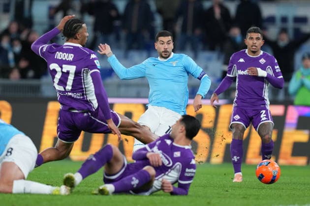 Football, Italy, Lazio Roma - AC Florence