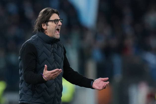 Fiorentina™s head coach Paolo Vanoli during the Serie A EniLive soccer match between Lazio and Fiorentina at the Rome s Olympic stadium, Italy - Wednesday January 7, 2026 - Soccer ( Photo by Alfredo Falcone LaPresse )  Copyright: xAlfredoxFalcone LaPressex