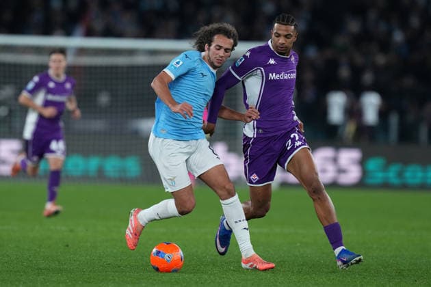 Lazio™s Matteo Guendouzi during the Serie A EniLive soccer match between Lazio and Fiorentina at the Rome s Olympic stadium, Italy - Wednesday January 7, 2026 - Soccer ( Photo by Alfredo Falcone LaPresse )  Copyright: xAlfredoxFalcone LaPressex