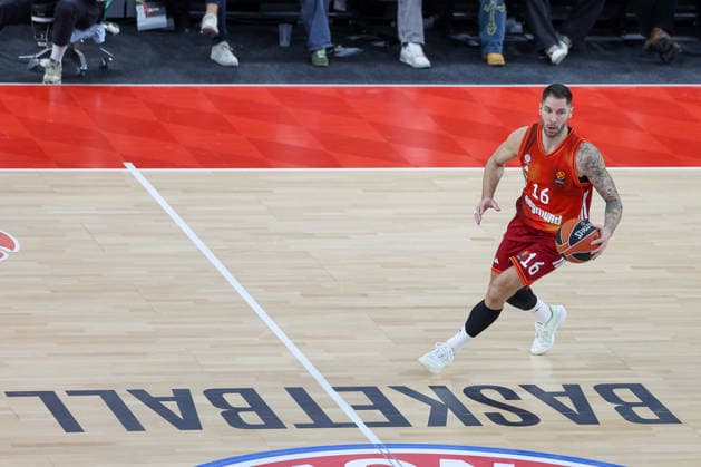 Stefan Jovic FC Bayern Basketball, 16 , GER, FC Bayern Basketball vs Kosner Baskonia Vitoria Gasteiz, Basketball, Euroleague, Matchday 20, Season 2025 2026, 07 01 2026, GER, FC Bayern Basketball vs Kosner Baskonia Vitoria Gasteiz, Basketball, Euroleague, Matchday 20, Season 2025 2026, 07 01 2026 Munich Copyright: xEibner-Pressefoto JennixMaulx EP_JML