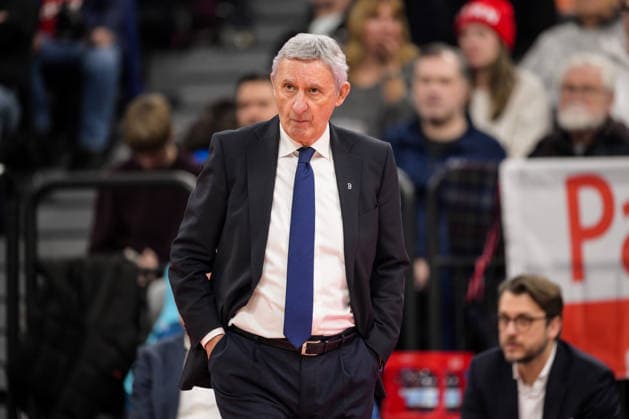 Basketball, Euroleague, 20260107, FC Bayern Munich Kosner Baskonia Vitoria Gasteiz In the picture Head Coach of Bayern Svetislav PESIC Munich SAP Garden Bayern Germany Copyright: Passion2Press.dex xMarkusxFischex