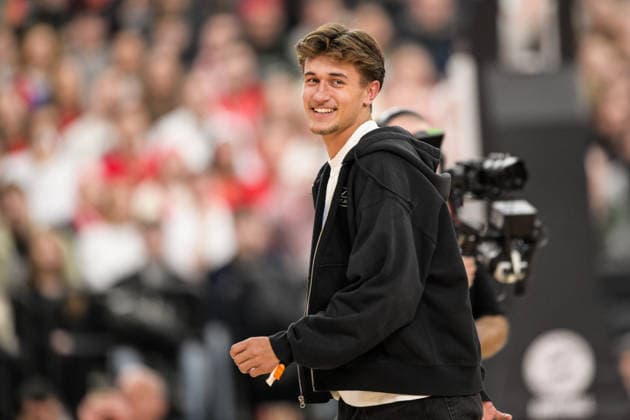 Basketball, Euroleague, 20260107, FC Bayern Munich Kosner Baskonia Vitoria Gasteiz In the picture Tom BISCHOF Bayern, 20 Munich SAP Garden Bayern Germany Copyright: Passion2Press.dex xMarkusxFischex
