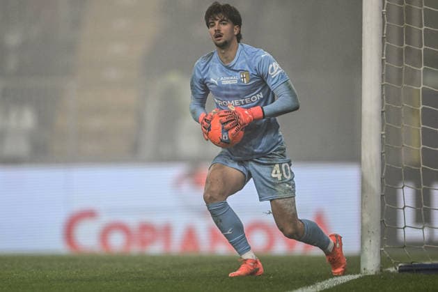 Edoardo Corvi of Parma Cacio 1913 in action during the Italian Serie A football match between Parma Calcio 1913 and Inter FC Internazionale on January 7th 2026 at Ennio Tardini stadium in Parma, Italy  Copyright: xTizianoxBallabio IPAxSportx xipa-agency.netx xx IPA_69796340 IPA_Agency_IPA69796340