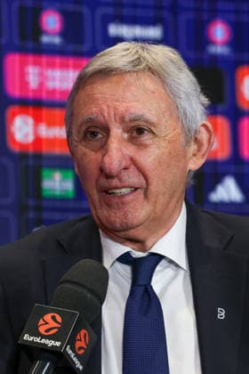 Svetislav Pesic FC Bayern Basketball, Head Coach at the post-match interview, GER, FC Bayern Basketball vs Kosner Baskonia Vitoria Gasteiz, Basketball, Euroleague, Matchday 20, Season 2025 2026, 07 01 2026, GER, FC Bayern Basketball vs Kosner Baskonia Vitoria Gasteiz, Basketball, Euroleague, Matchday 20, Season 2025 2026, 07 01 2026 Munich Copyright: xEibner-Pressefoto JennixMaulx EP_JML