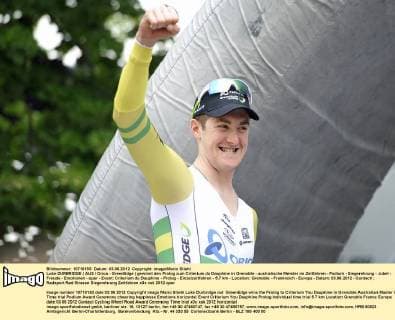Cycling, Dauphine Libere, Luke Durbridge wins the prologue