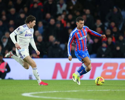 London, England, January 07 2026: Brennan Johnson (11 Crystal Palace) through on goal during the Premier League game between Crystal Palace and Aston Villa at Selhurst Park in London, England. (Photo by Jay Patel Sports Press Photo SPP) Copyright: xJayxPatel SportsxPressxPhoto SPPx Sportspressphoto_SPR79562