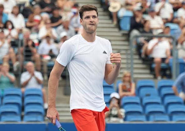 January 8, 2026, Sydney, New South Wales, Australia: HUBERT HURKACZ of Poland after the match against T. Griekspoor of Netherlands in the single competition group F during the United Cup at Ken Rosewall Arena, Sydney, Australia. Sydney Australia - ZUMAc278 20260108_zsp_c278_008 Copyright: xMarcinxCholewinskix