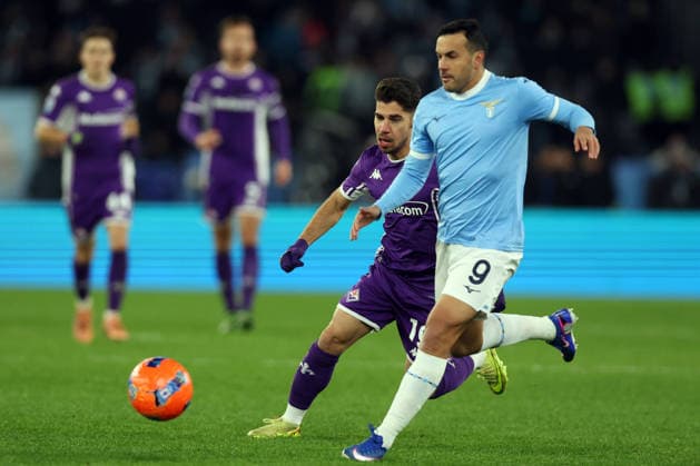 Rome, Italy - January 7, 2026: seen in action during the Serie A Enilive 2025-2026 football match between SS Lazio vs ACF Fiorentina at Olympic Stadium.  Copyright: xmarcoxiacobuccix xipa-agency.netx xmarcoxiacobuccix IPA_Agency_IPA69798317  Copyright: xIMAGO marcoxiacobuccix xipa-agency.netx xIMAGO IndependentxPhotoxAgencyxInt.x IPA_Agency_IPA69798317