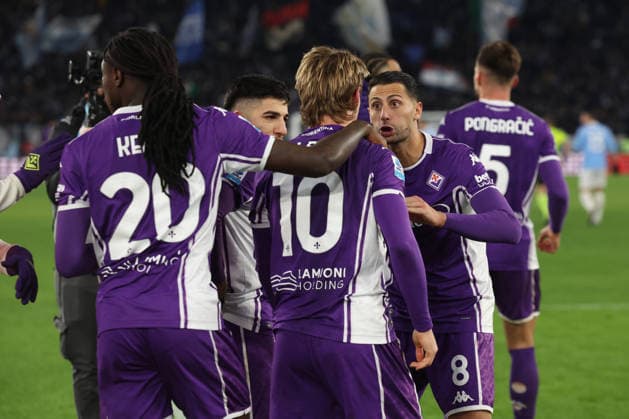 Rome, Italy - January 7, 2026: seen in action during the Serie A Enilive 2025-2026 football match between SS Lazio vs ACF Fiorentina at Olympic Stadium.  Copyright: xmarcoxiacobuccix xipa-agency.netx xmarcoxiacobuccix IPA_Agency_IPA69798498  Copyright: xIMAGO marcoxiacobuccix xipa-agency.netx xIMAGO IndependentxPhotoxAgencyxInt.x IPA_Agency_IPA69798498