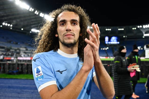 Foto IPP Cavaliere Emiliano. Roma 07 01 2026. Calcio Campionato Serie A 2025-2026. Lazio - Fiorentina. Nella foto: in lacrime Matteo Guendouzi saluta i tifosi della Lazio. Italy Photo Press - World Copyright italy ITALY  Copyright: xR4924_italyphotopressx