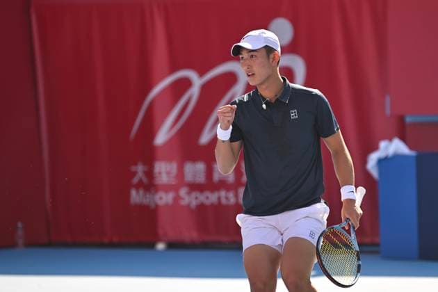 Hong Kong Tennis Open(ATP250) - Day 5 Juncheng Shang, a Chinese tennis player, during a match at the Hong Kong Tennis Open(ATP250) on January 8, 2026 in Hong Kong. (Photo by Kobe Li Nexpher Images) Hong Kong