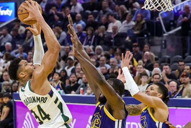 Basketball, NBA, Golden State Warriors - Milwaukee Bucks