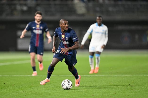 Paris Saint-Germain v Olympique de Marseille - Trophee des Champions 2026 25 Nuno MENDES (psg) during the Trophee des Champions 2026 match between Paris and Marseille on January 8, 2026 at Jaber Al-Ahmad International Stadium in Kuwait City, Kuwait. Kuwait City KoweÃ¯t  Copyright: xFEPx 776439955
