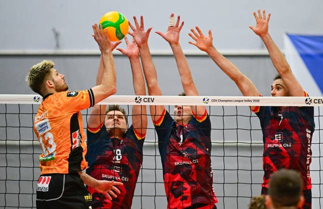Volleyball, CL, Prague - Berlin Volleys
