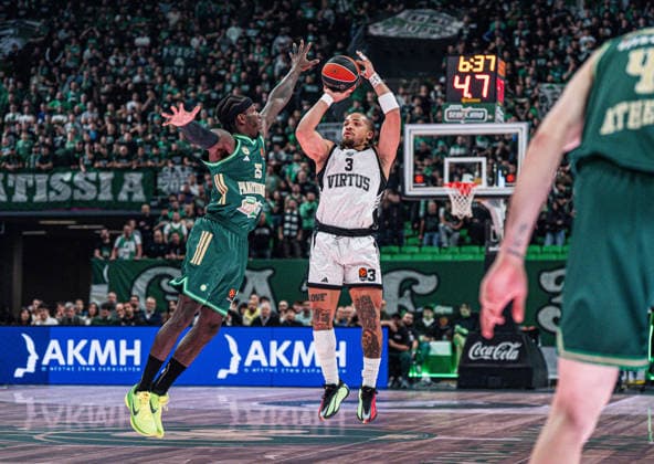 Carsen Edwards Panathinaikos AKTOR Athens - Virtus Bologna EuroLeague 2025-26 Atene , 08 01 2026 Foto Ciamillo-Castoria belgrado  Copyright: xmarchix