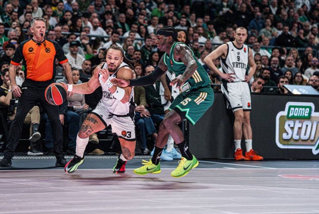 Carsen Edwards Panathinaikos AKTOR Athens - Virtus Bologna EuroLeague 2025-26 Atene , 08 01 2026 Foto Ciamillo-Castoria belgrado  Copyright: xmarchix