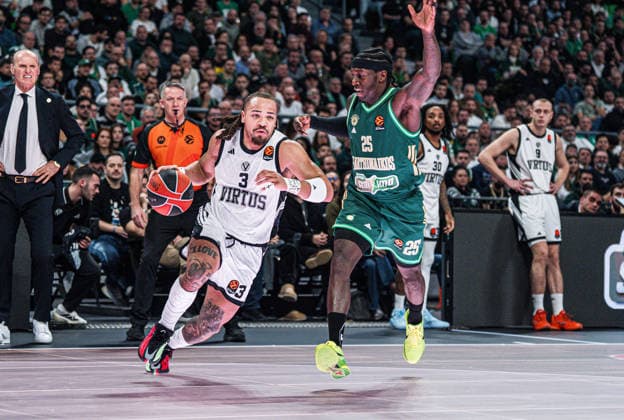 Carsen Edwards Panathinaikos AKTOR Athens - Virtus Bologna EuroLeague 2025-26 Atene , 08 01 2026 Foto Ciamillo-Castoria belgrado  Copyright: xmarchix