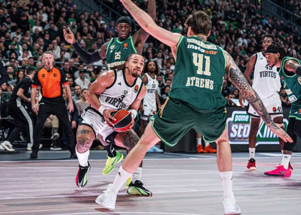 Carsen Edwards Panathinaikos AKTOR Athens - Virtus Bologna EuroLeague 2025-26 Atene , 08 01 2026 Foto Ciamillo-Castoria belgrado  Copyright: xmarchix