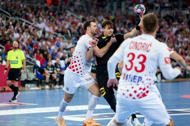 ZAGREB, CROATIA - JANUARY 8, 2026: Friendly match between Croatia and Germany, preparation for EURO 2026. 