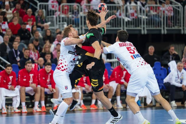 ZAGREB, CROATIA - JANUARY 8, 2026: Friendly match between Croatia and Germany, preparation for EURO 2026. 