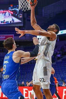8th January 2026; Movistar Arena; Madrid, Spain; Turkish Airlines Euroleague Basketball; Spain, Real Madrid vs Maccabi Rapyd Tel Aviv; Edy Tavares (Real Madrid) Euroleague Basketball Real Madrid v Maccabi Rapyd Tel Aviv 900 Cordon Press  900 CordonxPress LOF - Euroleague Basketball Real Madrid v Maccabi Rapyd Tel Aviv