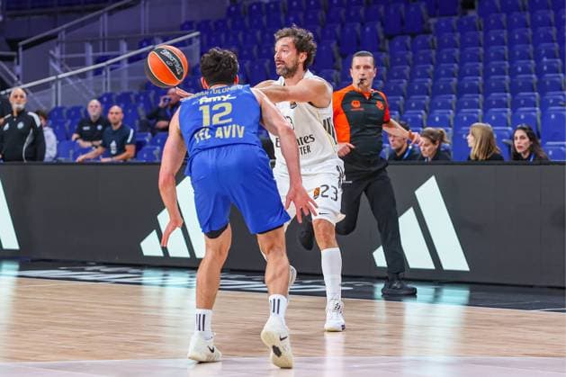 8th January 2026; Movistar Arena; Madrid, Spain; Turkish Airlines Euroleague Basketball; Spain, Real Madrid vs Maccabi Rapyd Tel Aviv; Sergio Llull (Real Madrid) Euroleague Basketball Real Madrid v Maccabi Rapyd Tel Aviv 900 Cordon Press  900 CordonxPress LOF - Euroleague Basketball Real Madrid v Maccabi Rapyd Tel Aviv