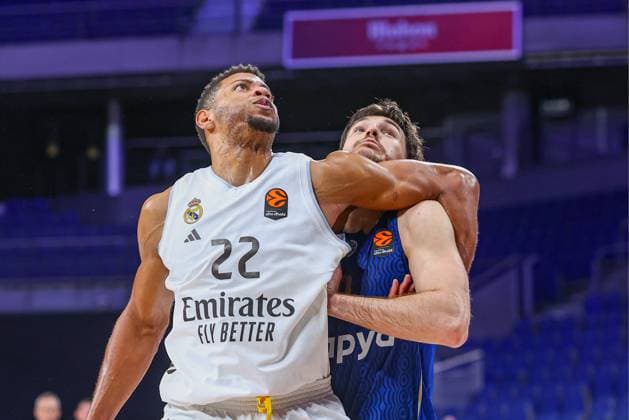 8th January 2026; Movistar Arena; Madrid, Spain; Turkish Airlines Euroleague Basketball; Spain, Real Madrid vs Maccabi Rapyd Tel Aviv; Edy Tavares (Real Madrid) Euroleague Basketball Real Madrid v Maccabi Rapyd Tel Aviv 900 Cordon Press  900 CordonxPress LOF - Euroleague Basketball Real Madrid v Maccabi Rapyd Tel Aviv