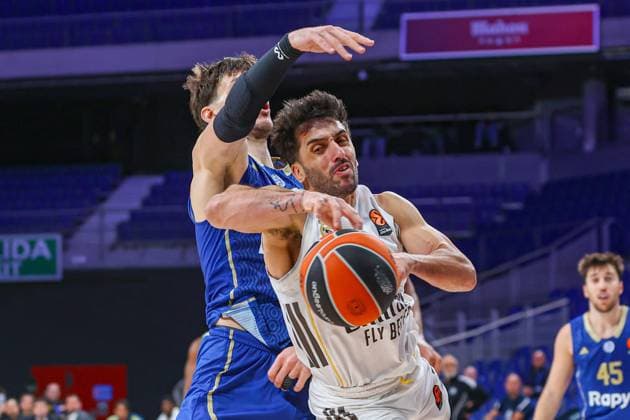 8th January 2026; Movistar Arena; Madrid, Spain; Turkish Airlines Euroleague Basketball; Spain, Real Madrid vs Maccabi Rapyd Tel Aviv; Facundo Campazzo (Real Madrid) Euroleague Basketball Real Madrid v Maccabi Rapyd Tel Aviv 900 Cordon Press  900 CordonxPress LOF - Euroleague Basketball Real Madrid v Maccabi Rapyd Tel Aviv