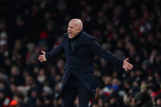 Premier League 2025 26 Arsenal v Liverpool Emirates Stadium 08.01.2026 Liverpool manager Arne Slot Premier League 2025 26 Arsenal v Liverpool Emirates Stadium 08.01.2026 Photograph By Marc Aspland The Times  Copyright: xMarcxAsplandx NINTCHDBPICT001050202858