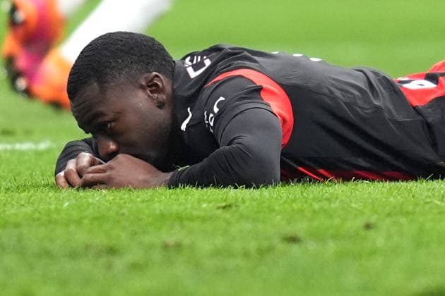 AC Milan s Youssouf Fofana during the Serie A soccer match between Ac Milan and Genoa at the San Siro Stadium in Milan , north Italy - Thursday , January 08 , 2025. - Soccer .  Copyright: xSpada LaPressex