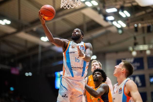 BASKETBALL EASYCREDIT BBL 15 GAME DAY SCIENCE CITY JENA ROSTOCK SEAWOLVES FOR EDITORIAL PURPOSES ONLY p 08 01 2026 Jena Basketball easyCredit BBL 1 Basketball Bundesliga Saison 2025 2026 15 Spieltag Sparkassen Arena Science City Jena ROSTOCK SEAWOLVES im Foto Naz Bohannon 15 Science City Jena Germany Thueringen Jena Copyright SaschaxFromm Copyright: SaschaxFromm doc841rq0cgx3b1louecq7r ,EDITORIAL USE ONLY Copyright: SaschaxFromm