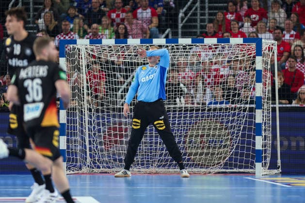ZAGREB, CROATIA - JANUARY 8, 2026: Friendly match between Croatia and Germany, preparation for EURO 2026. SPATH David (1) 