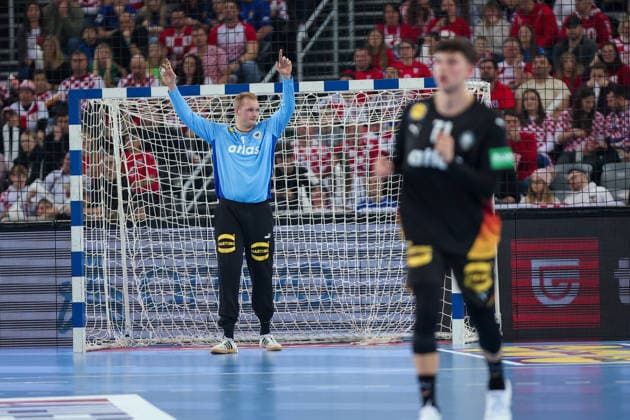 ZAGREB, CROATIA - JANUARY 8, 2026: Friendly match between Croatia and Germany, preparation for EURO 2026. SPATH David (1) 