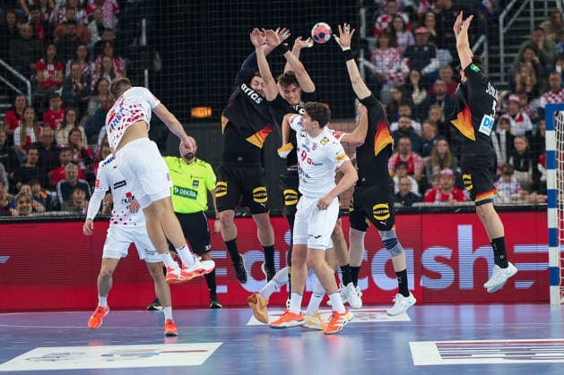 ZAGREB, CROATIA - JANUARY 8, 2026: Friendly match between Croatia and Germany, preparation for EURO 2026. 