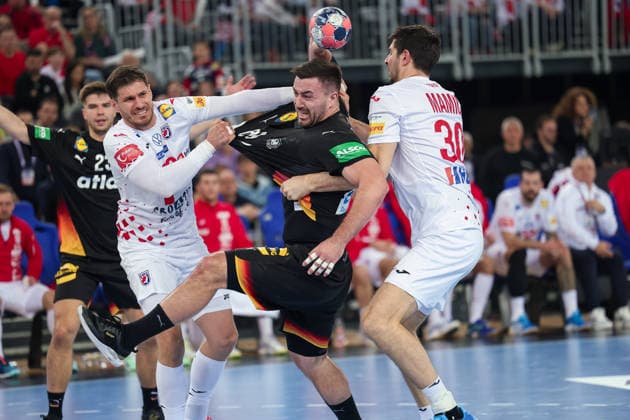 ZAGREB, CROATIA - JANUARY 8, 2026: Friendly match between Croatia and Germany, preparation for EURO 2026. 