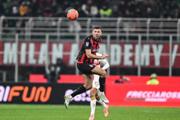 CALCIO - Serie A - AC Milan vs Genoa CFC Niclas Fullkrug of AC Milan in action during the Italian Serie A football match between AC Milan and Genoa Cfc on January 8th, 2026 at Giuseppe Meazza San Siro Siro stadium in Milan, Italy Milan Italy  Copyright: xIPAxSport ABACAx