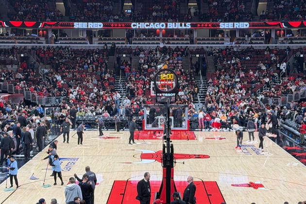Basketball, NBA, Chicago Bulls - Miami Heat, game has to be cancelled